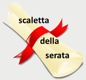 scaletta della serata grigia